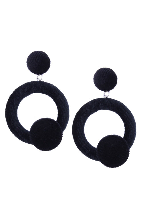 Flannel Ring Lovely Earrings