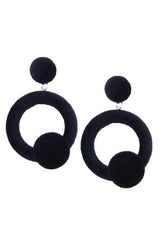 Flannel Ring Lovely Earrings