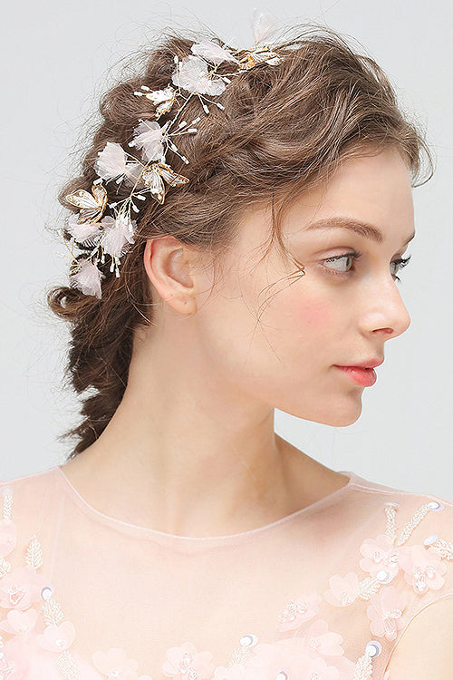 Butterfly Flower Bride Hair Ornament