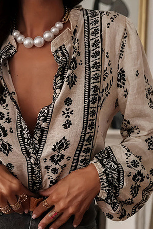 Feeling So Cute Print Cotton Top - 2 Colors