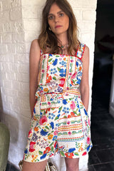 Truly The Cutest Print Short Sleeve Suit