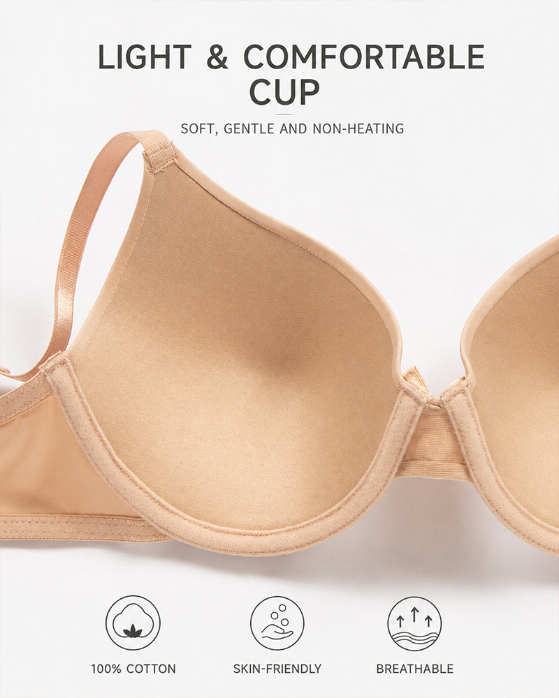 Plus Size Seamless Push Up Comfortable Bra