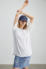 Juniper Oversized White T-Shirt