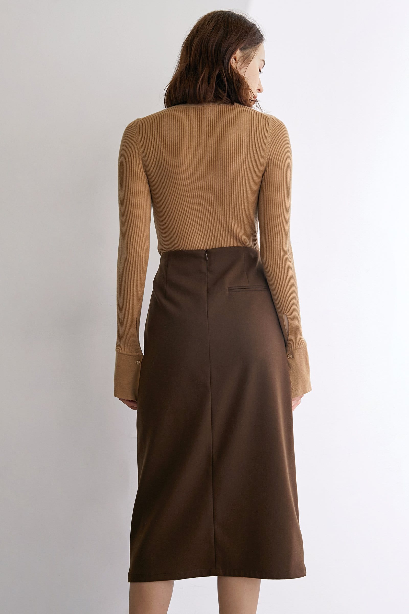 Jareth Peru Premium Wool Ribbed Sweater