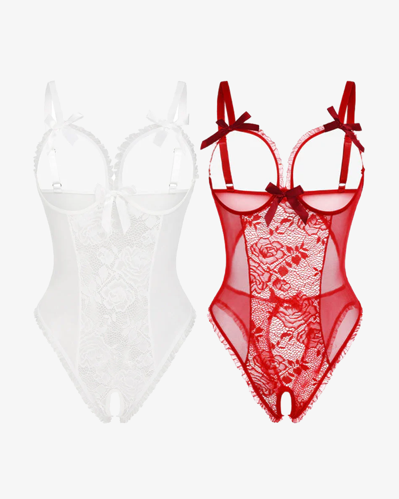2Packs Sets Lace Mini Bodysuit