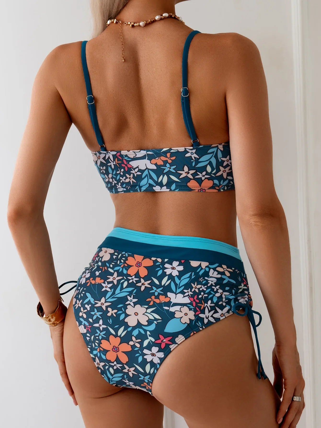 News Bikini Swimsuit Separate Style for Cross-Border Two Piece Swimsuit Bandage