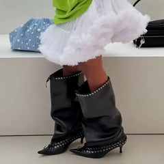 pointed strap design
