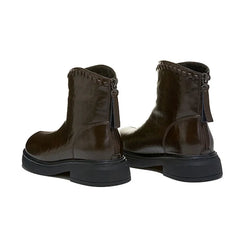 Genuine Leather Women's Ankle Boots
