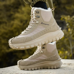Winter Velvet Thickened High-top Boots