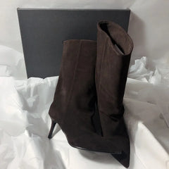 Winter Street Style Pointed Toe Knee-High Boots