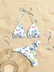 Printed Bikini Set Two Piece Swimsuit Floral Swimwear Swim Lingerie