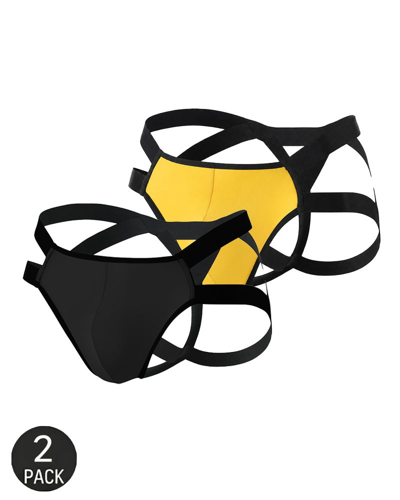 Double Side Strap Metal Ring G-String