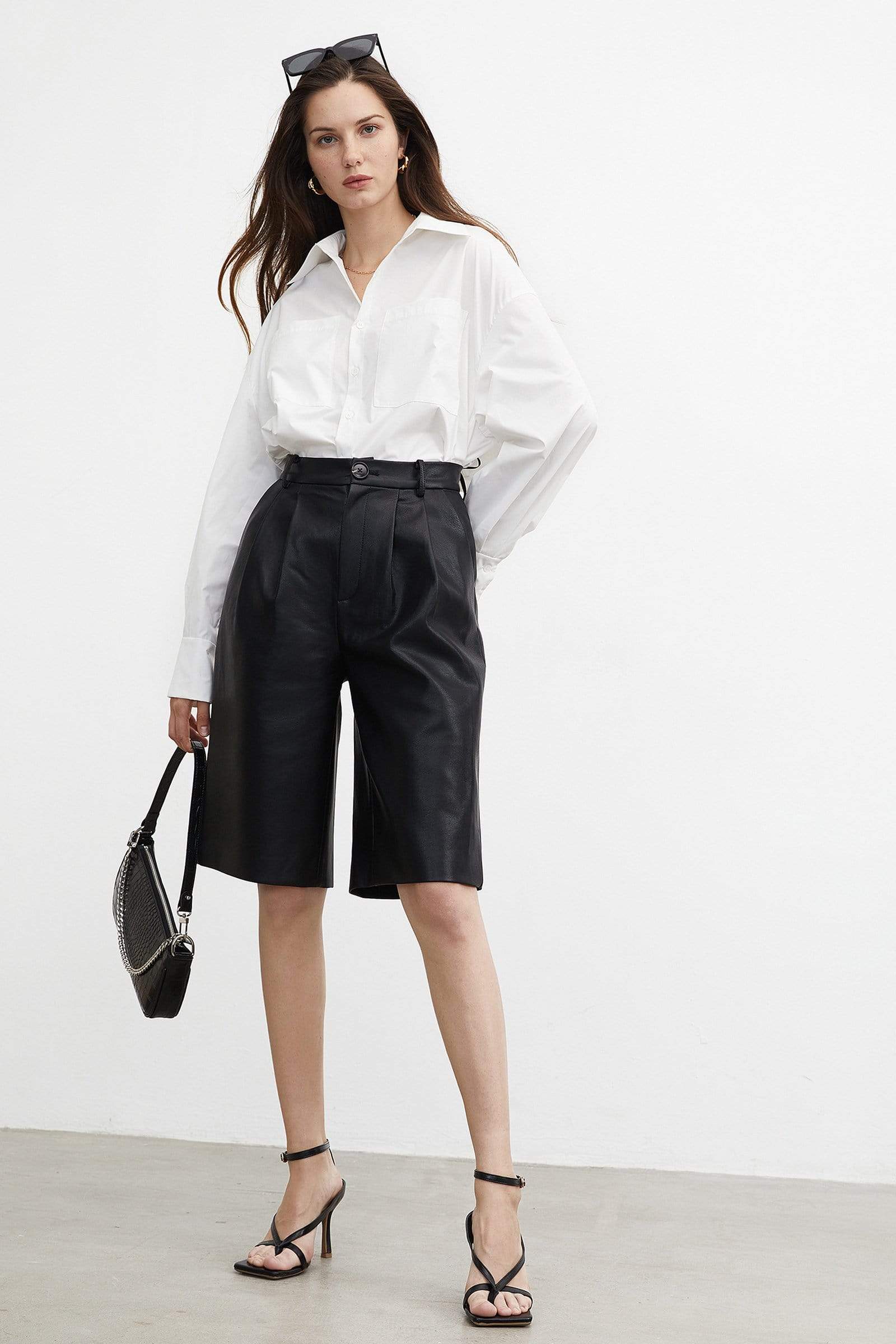 Essential White Button-Up Shirt