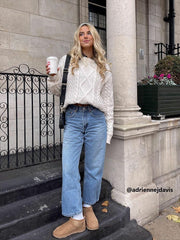 RETRO DIAMOND TWIST ROUND NECK SWEATER FOR MEN AND WOMEN