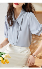 Blue Streamer Shirt.