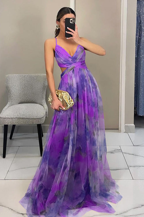 Enchant My Love Print Maxi Dress - 2 Colors