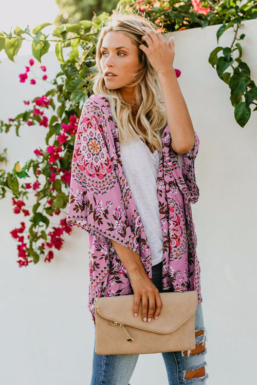Lucky Break Boho Print Duster - 4 Colors