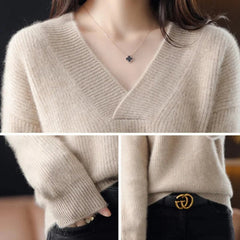 V-neck Cashmere Sweater
