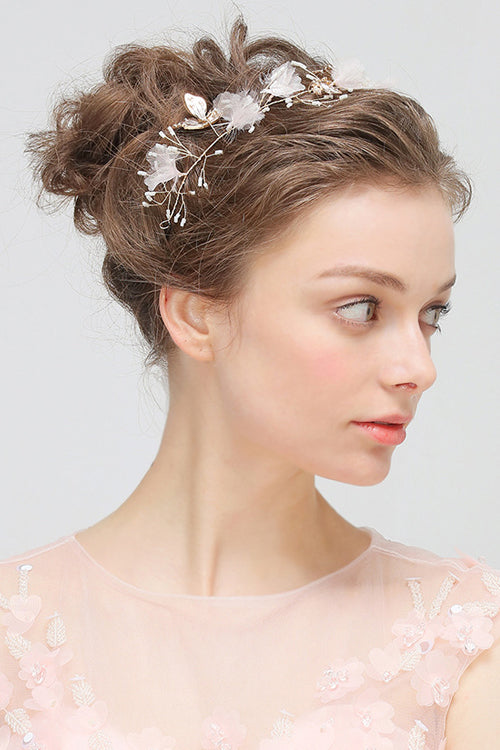 Butterfly Flower Bride Hair Ornament