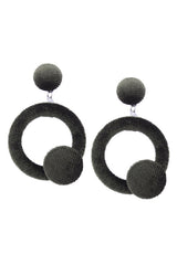 Flannel Ring Lovely Earrings