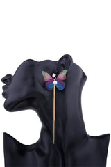 Rhinestones Butterfly Elegant Earrings