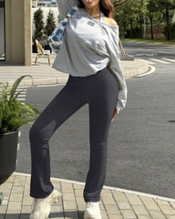 High Waist Flare Leggings2 Pieces