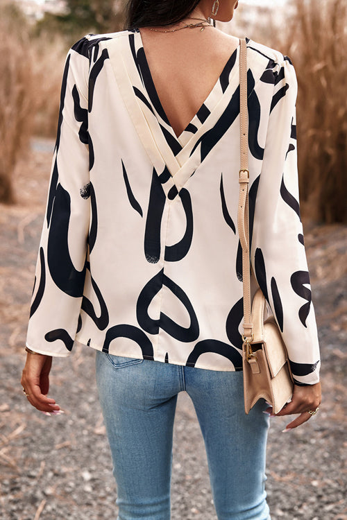 Out For The Day Print Long Sleeve Top - 4 Colors