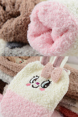 Animals Coral Velvet Socks