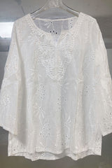 Staying Optimistic Crochet Top