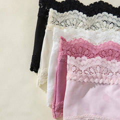 Lace Comfortable Pure Cotton Crotch Plus Size Breathable Panties