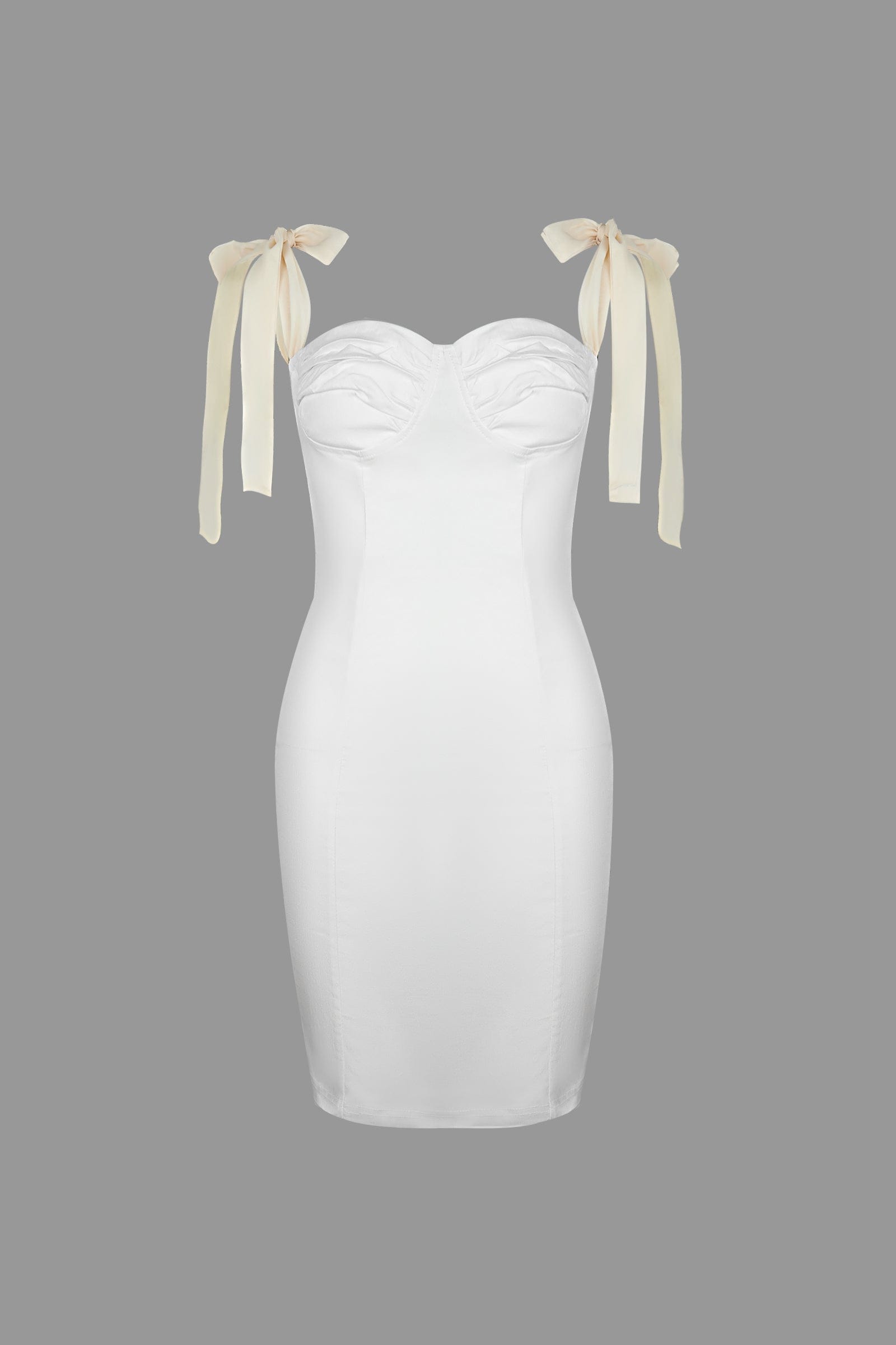 Sweet Romance White Mini Dress