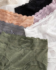 Women's Comfortable Lace Jacquard Seamless Breathable Panties