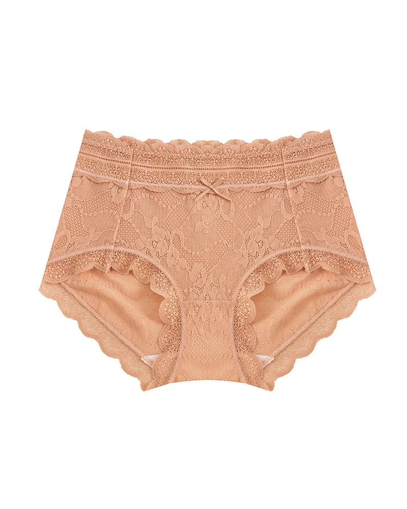 Women's Comfortable Lace Jacquard Seamless Breathable Panties