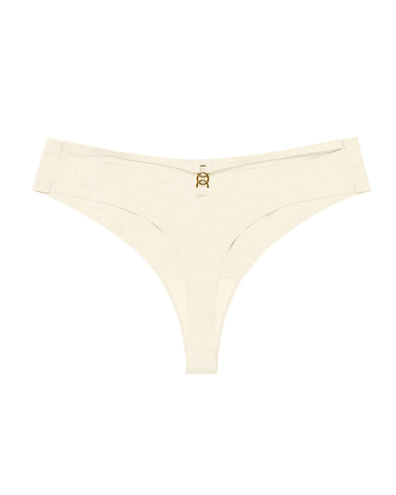 Women's Seamless Breathable Invisible Hollow Thong