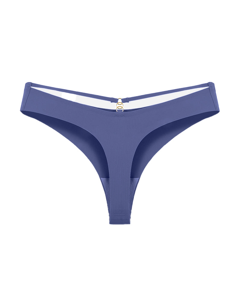 Women's Seamless Breathable Invisible Hollow Thong