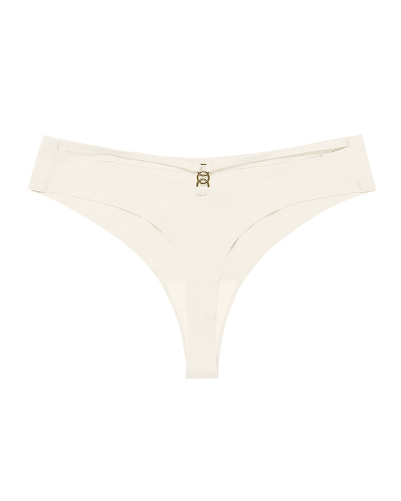 Women's Seamless Breathable Invisible Hollow Thong