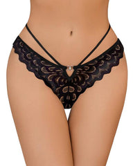 Women's Lace Cross Back Panties