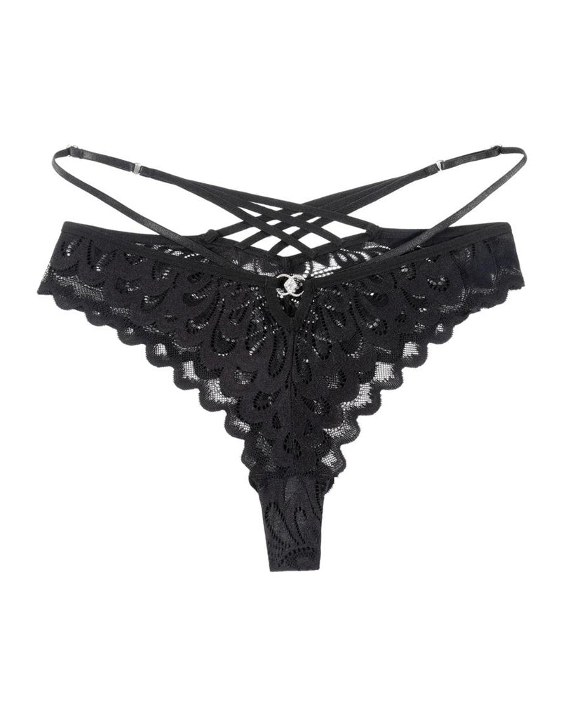 Women's Lace Cross Back Panties