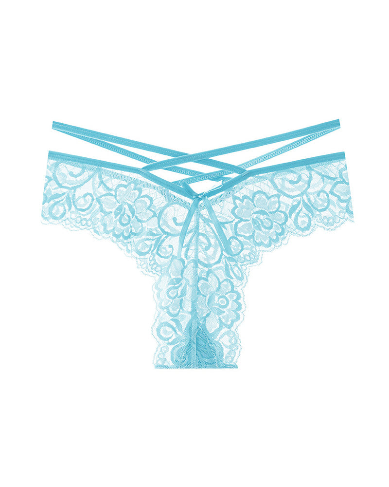 Jacquard Lace Low Rise Briefs
