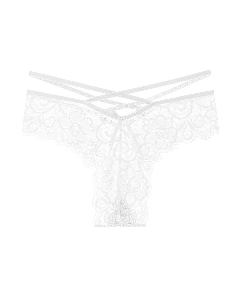 Jacquard Lace Low Rise Briefs