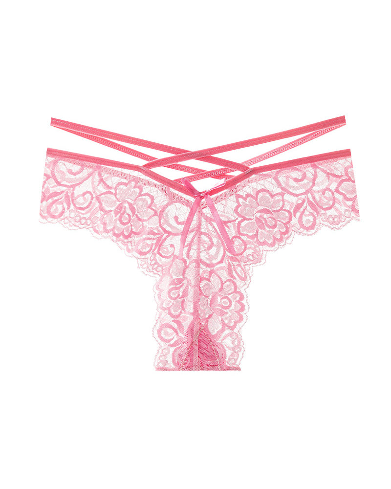 Jacquard Lace Low Rise Briefs