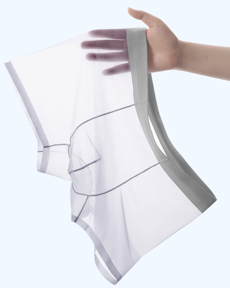 Men's Ice Silk Comfortable Thin Seamless Breathable Underwear