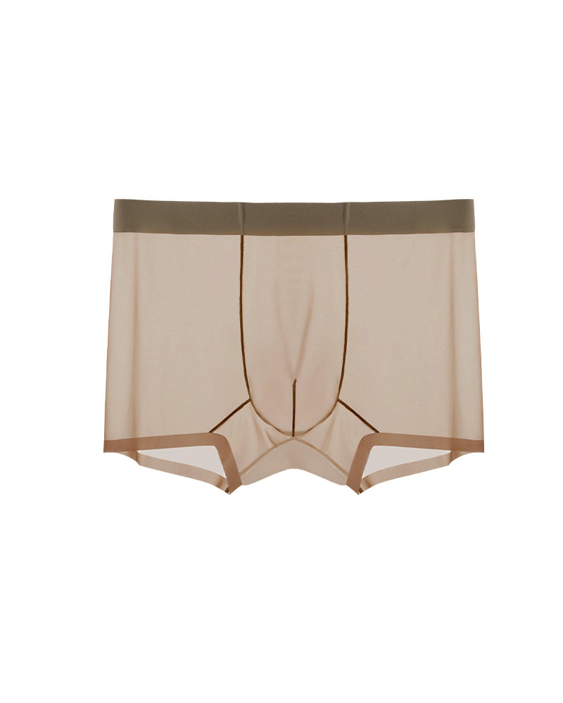 Men's Ice Silk Comfortable Thin Seamless Breathable Underwear