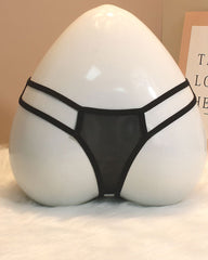 Lace Crotchless Stretch Thong