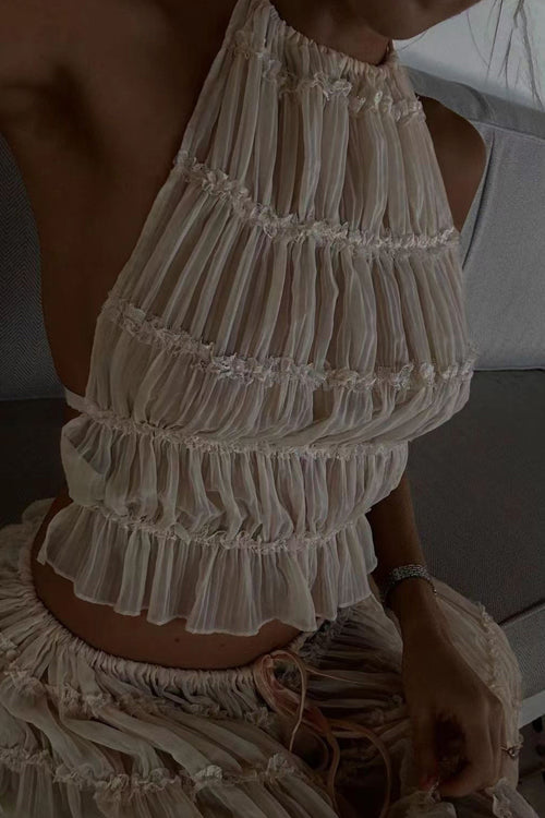 Reinette Bohemian Ruffled Set