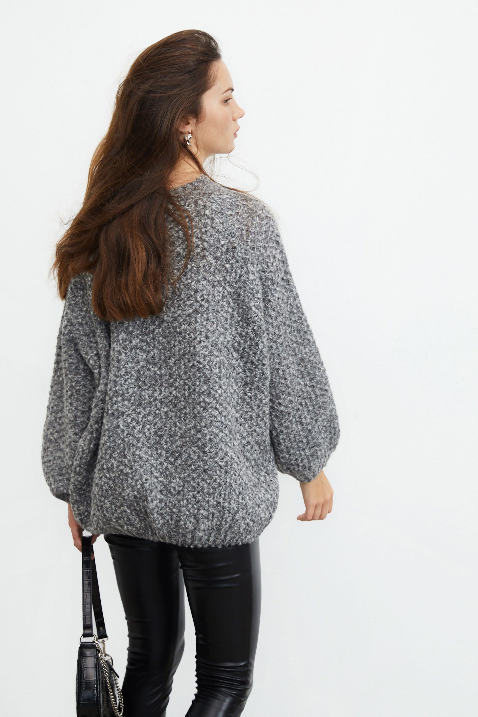 Marley Grey Beehive Sweater