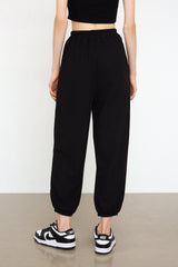 Octavie Black Slouchy Pants