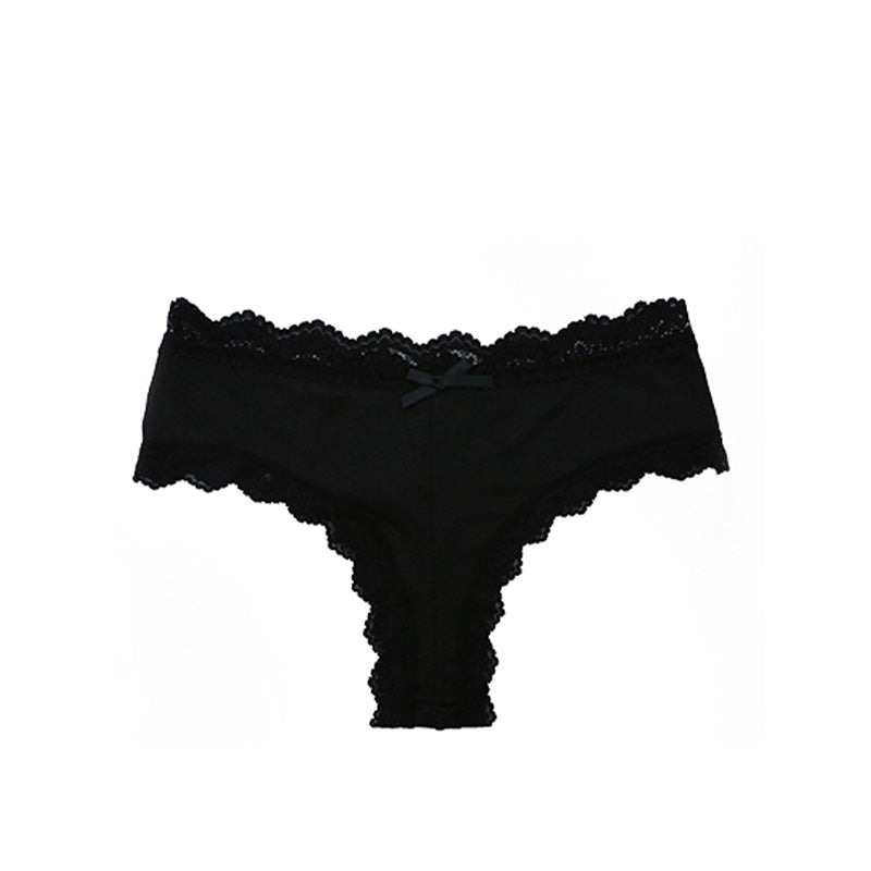 Lace Comfortable Pure Cotton Crotch Plus Size Breathable Panties