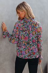 Bring Your Love Print Long Sleeve Top