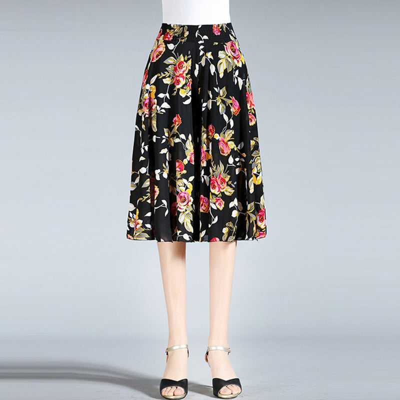 Vintage Style Wide Leg Culottes